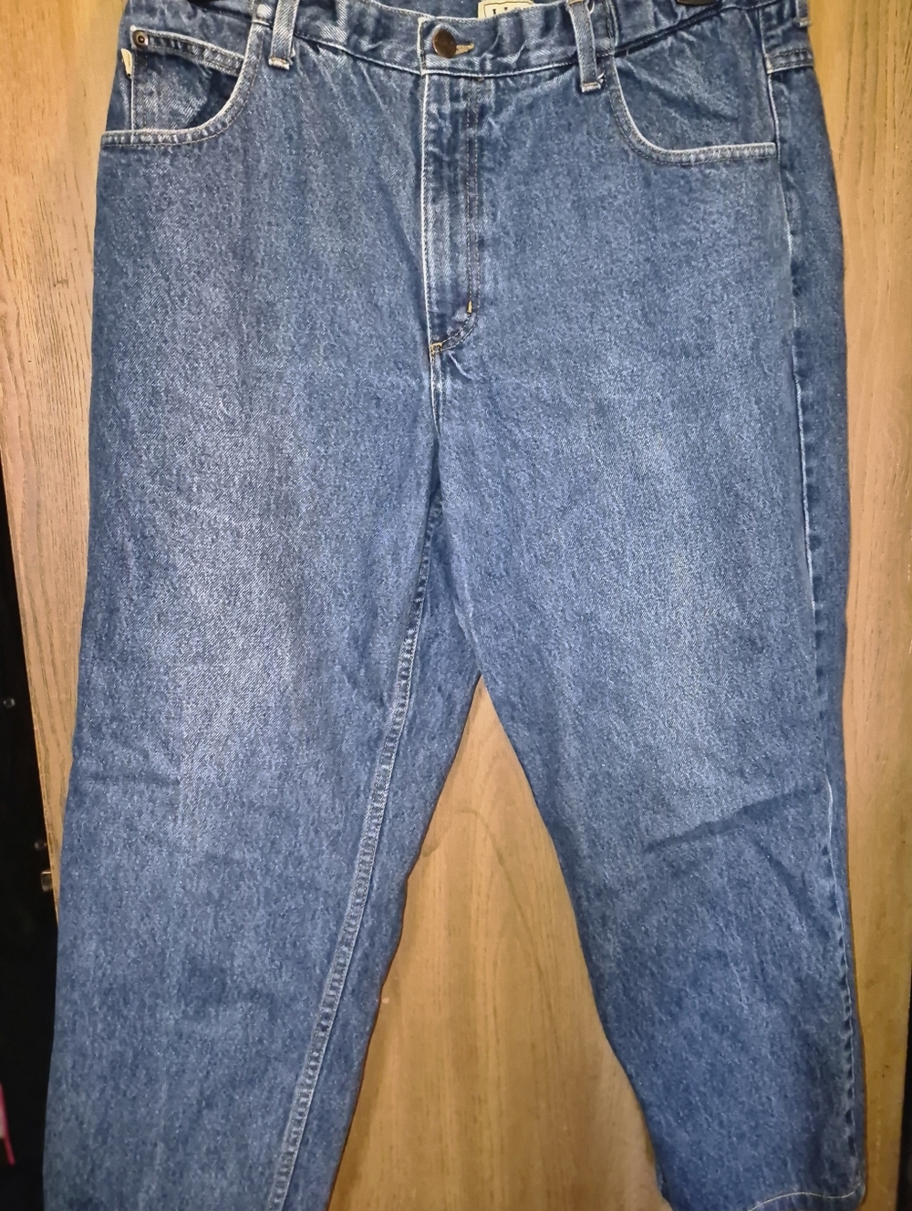 L.L. Bean Comfort Waist Men’s Jeans 36x27 Blue Denim Straight Leg Relaxed Fit